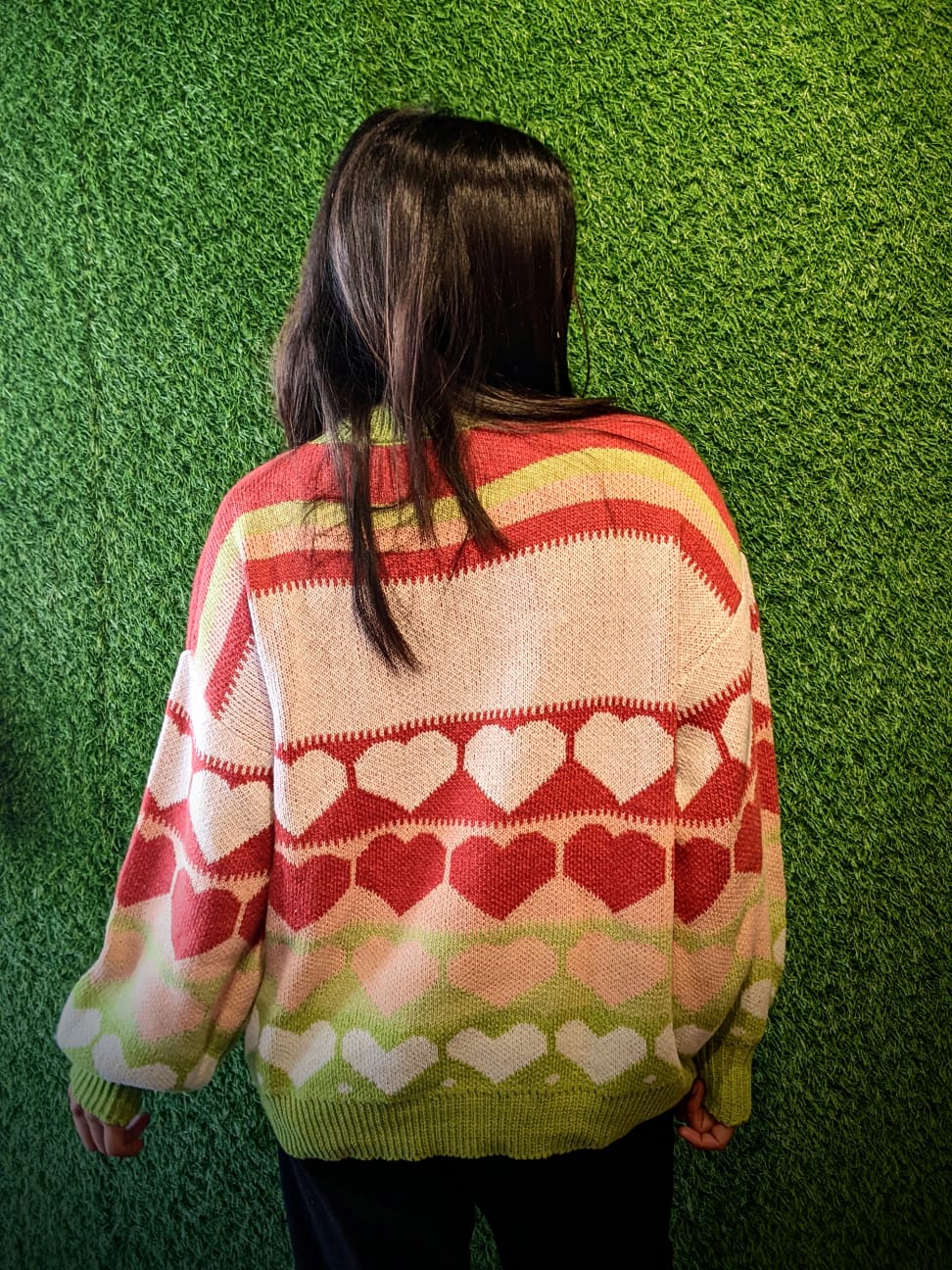 Pullover Sweater Women Sweaters Green (???) Regular Sleeves  | GKD-1060