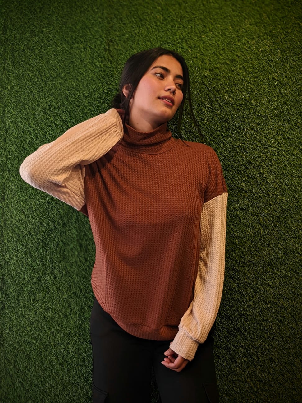 Women Turtle Neck Sweater  | GKD-1019